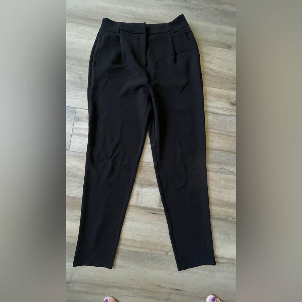 Storee Nordstroms Womens Black High Waist Dress Pants Size S